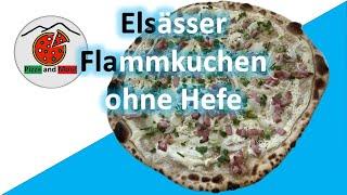 Original Elsässer Flammkuchen – Rezept ohne Hefe