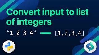 Convert input into a list of integers in Python