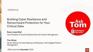 Building Cyber Resilience and Ransomware Protection for Your Critical Data