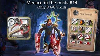 Menace in the mists #14| Bear paws | Only 8.4/8.3 kills | 8.4 Giveaway | Albion Online