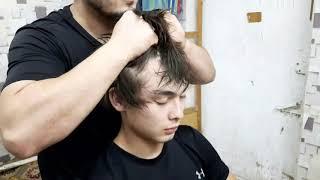 ASMR Head Massage Compilation by ASMR Uzbek Barber