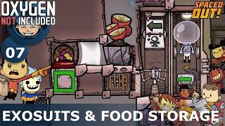 EXOSUITS & FOOD STORAGE - Oxygen Not Included: Ep. #7 - SPACED OUT DLC