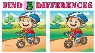 FIND 5 DIFFERENCES | Find the difference between two pictures | Riddle Hunt