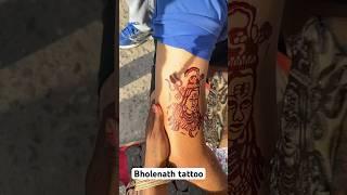 Bholenath tattoo #bholenath #kawadyatra