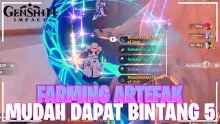 Cara Mendapatkan Artefak Bintang 5 Termudah! | Genshin Impact Indonesia