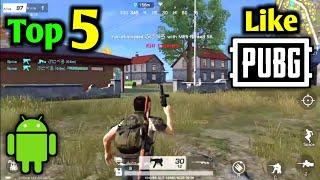 Top 5 Best Battle Royale Games Like PUBG for Android 2022 | Android Games Like PUBG and Fortnite