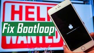 How to Fix Bootloop/Stuck on Apple Logo on iOS 10.2 (NO RESTORE) | iPhone 6/iPhone 6S, iPad, iPod