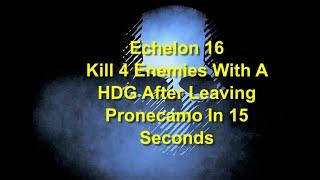 Ghost Recon Breakpoint : Echelon Rank 16 : 4 Kills With A HDG After Leaving ProneCamo In 15 Seconds