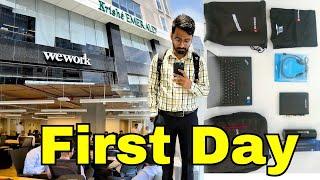 My first day as Software Developer in Hyderabad