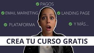 Crea GRATIS Tu Curso Online y Empieza a Venderlo - TuTorial Paso A Paso