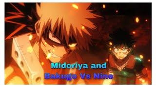 My Hero Academia Hero Rising: Midoriya and Bakugo Vs Nine [English Sub]