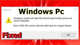 windows could not start the wlan autoconfig service on local computer