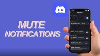 How To Mute Notifications On Discord Mobile In 2025 (Easiest Method)