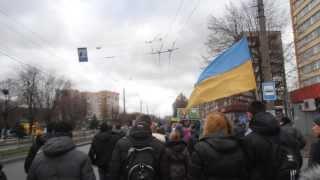 Євромайдан Львів 2.12.2013 Слава Україні !