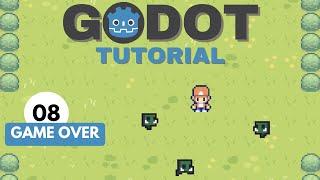 Top Down Survival Shooter In Godot | Part 8 - Game Over