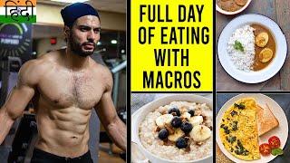 Natural 8 Pack Body with Health and Fitness II Indian Food Full Day of Eating with Macros