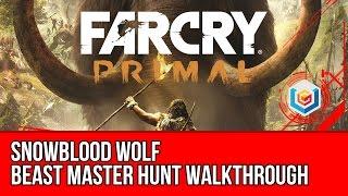 Far Cry Primal - Snowblood Wolf Beast Master Hunt Walkthrough (Gameplay Let's Play)