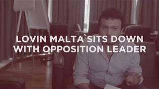 Lovin Malta Meets: Opposition leader Adrian Delia
