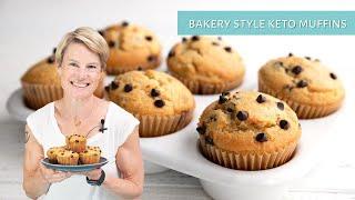 The PERFECT KETO MUFFIN recipe - big and beautiful!