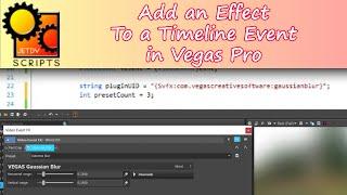 Adding an Effect to a Timeline Event in Vegas Pro