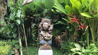 Beautiful Garden at Adiwana Unagi, Ubud ~ Bali.