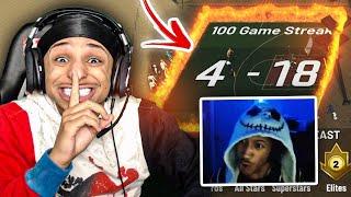 SNAGAHOLIC CRIES AFTER 100 GAME WINSTREAK GETS SNAPPED!!!!! NBA 2K21