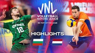  BUL vs.  NED - Highlights | Week 1 | Men's VNL 2024