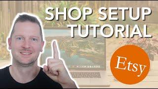 How To Start An Etsy Shop For Beginners 2021 | Etsy Store Setup Tutorial