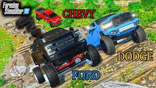 EXTREME LIFTED TRUCK HILL CLIMB! ($100,000 FORD ANYLEVEL) | FS22