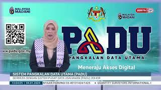 4 JAN 2024 -BTH- SISTEM PANGKALAN DATA UTAMA (PADU) BERBEZA DENGAN SISTEM PUSAT DATA USAHAWAN (PADU)