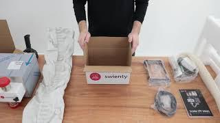 How our DANA api MATIC 1000 is packed for you - Swienty A/S, Denmark