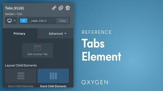 Put ANYTHING Inside Oxygen's Tabs - Highly Configurable & Advanced Tabbed Content