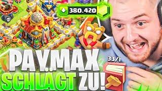 2700€ für RATHAUS 16! - PAY2WIN Keule GESCHWUNGEN im XXL Clash of Clans Update!