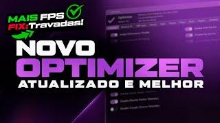 COMO OTIMIZAR O PC COM O OPTIMIZER NOVO  ! AUMENTAR FPS NOS JOGOS E REDUZIR O INPUT LAG ! PC TWEAKER