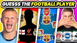 CAN YOU GUESS THE FOOTBALL PLAYER? - GUESS THE CLUB | QUIZ FOOTBALL TRIVIA 2024