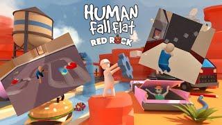 Human Fall Flat Red Rock level walkthrough! Mission accomplished#humanfallflat #gaming