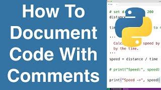 Comments | Python Tutorial