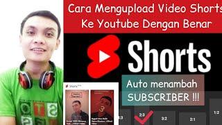 Cara Membuat / Mengupload Video Shorts ke Youtube Dengan Benar