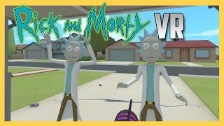 Rick and Morty VR - Virtual Rick-Ality (Full Play Through - Room Scale Vive) | Swiftor