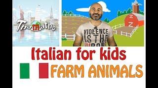 Italian for kids - Farm animals