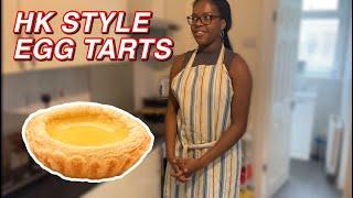 English Friend Tries Baking Egg Tarts ONLY in Cantonese