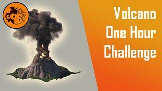 Live Stream -  Can I make a Volcano - 1 hour challenge