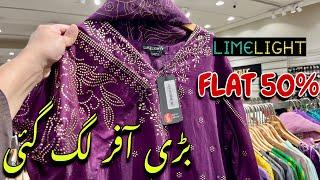 Limelight Sale Flat 50%  50% Off On Eid Collection Sale |10-March-25