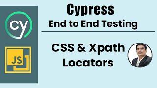 Part 4: Cypress E2E Web Automation | CSS & XPath Locators | get() & xpath() methods