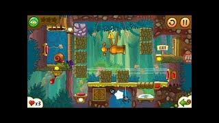 Let's Play - Snail Bob 2, Level 3-5, Island Story