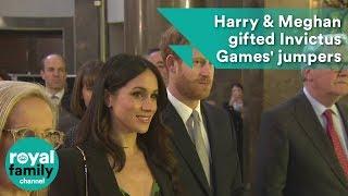 Wedding gifts? Prince Harry & Meghan Markle given Invictus Games' jumpers