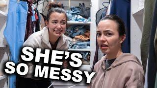 Spring Cleaning My Twin’s House - Merrell Twins