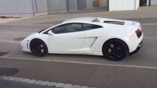 Ne Hammer Optik! Weißer Lamborghini bei den Kanz-Brüdern!