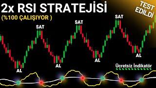 20 DAKİKADA HAYATINIZI DEĞİŞTİRECEK AL-SAT STRATEJİSİ ! 2 RSI KULLANARAK %100 AL-SAT SİNYALİ ALIN !