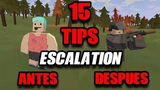 15 TIPS RAPIDOS PARA EL NUEVO MAPA ESCALATION | UNTURNED | Jonan